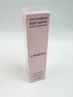 Lanera L1 Ivory Liquid Soft Matte  Full Coverage Foundation 1 oz Exp 7/27 New